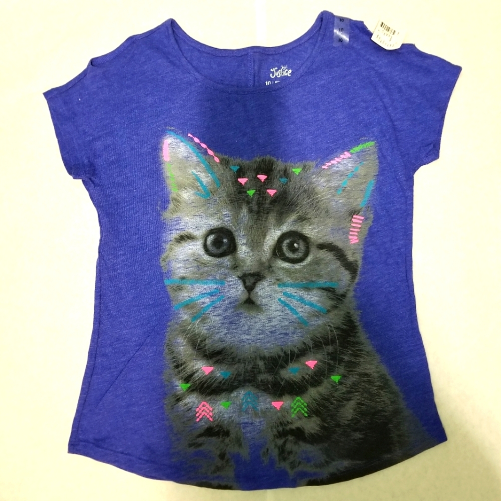 Neon Cat T-Shirt